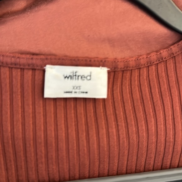 Aritzia Wilfred Jeanne Dress in Cider Gold - Picture 4 of 6